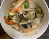 肉無チクワ赤味噌天津飯風親子丼味野炒め作り方14写真