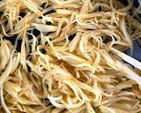 細切りじゃがいものマヨネーズ炒め　カレー風味作り方7写真
