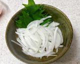 かつおの酒盗を新タマネギと合わせると旨い作り方1写真