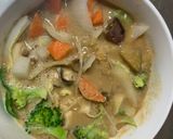 お一人様レモン親子丼味根菜たっぷり野菜炒作り方20写真
