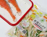 鮭の味噌マヨ焼き【カット野菜で簡単】作り方1写真