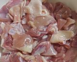 鶏もも肉の彩り南蛮漬け作り方1写真
