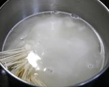 簡単！焼きそうめんの月見カルボナーラ作り方1写真