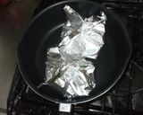 鮭のホイル焼き♪簡単大葉チーズソース作り方8写真