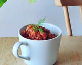 大豆のお肉でミートソース☆正月おもてなし作り方2写真