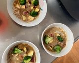 根菜茄子中華風クリーム梅味温野菜サラダ作り方8写真