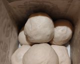 試作は1斤分の材料で。黒豆の山型食パン作り方7写真