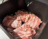 夏にさっぱり！簡単！豚バラ肉のおろしそ煮作り方2写真