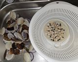 具だくさんホタテ稚貝の炊き込みご飯作り方3写真