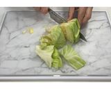 焼豚とキャベツのマヨポン炒め★動画あり★作り方1写真