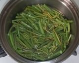 蕨の含め煮塩昆布和え作り方1写真