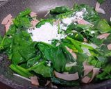 ほうれん草のクリームパスタ作り方3写真