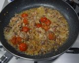 鯖缶のペペロンチーノ・レモン風味作り方5写真