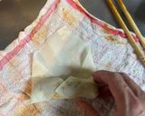 チャプチェとチーズの春巻き作り方8写真
