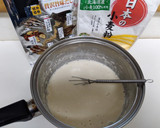 卵なし　ふわトロっ　豚チーズ　お好み焼き作り方1写真