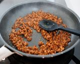 【小松菜えのきの味噌麻婆豆腐】旨辛10分♪簡単⭐︎作り方2写真