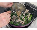 豚肉と小松菜の塩にんにく炒め★動画あり★作り方11写真