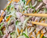 お弁当に！おかずにも！ワンパン！あっという間酢豚作り方8写真