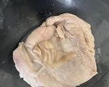 レンジで作る鶏むねとキュウリの中華和え作り方4写真