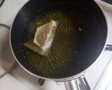 ふわっと卵と三つ葉のすまし汁作り方2写真