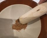 菜の花とほたるいかの胡麻和え作り方3写真
