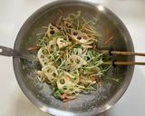 レンジで簡単！デリ風彩りれんこんサラダ作り方6写真