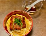 レンジで、うな玉丼作り方8写真