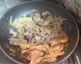 【冷凍可能】豚肉とチーズのこってり炒め作り方4写真