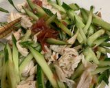 ささみときゅうりの梅肉和え作り方4写真