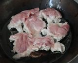 だし不要♪美味♪豚肉トマト茄子の炒め物作り方2写真