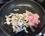 ワンパンで出来る！きのこのクリームパスタ作り方1写真