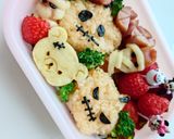 ハロウィンキャラ弁！　お弁当作り方6写真