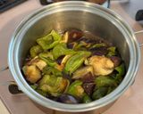 【作り置き】なすとピーマンの簡単甘辛煮作り方4写真