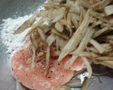 ミコばあばの鶏ミンチとごぼうのバーグ作り方4写真