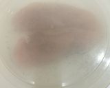 レンチンでしっとり!鶏ささ身の中華サラダ作り方1写真