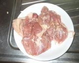 鶏もも肉ソテー♪簡単作り方1写真