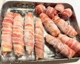 お手軽！夏野菜の肉巻きポン酢作り方4写真