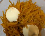 人参の麺つゆマヨネーズ和え作り方3写真