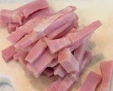 【旨辛】青唐辛子とベーコンのパスタ作り方1写真