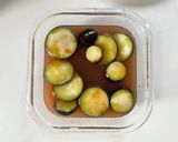 レンジで簡単！カフェ風ナスのトマトパスタ作り方3写真