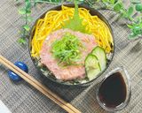 おうちで赤しゃりの極上ねぎトロ丼作り方8写真