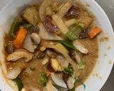 お一人様クリーミー味根菜たっぷり野菜炒め作り方18写真