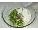 蓮根と長ねぎの落とし揚げ★動画あり★作り方7写真