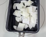 たまねぎ入り☆卵焼き作り方3写真