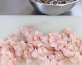 簡単激うま♡鶏むねとごぼうのカリカリ焼き作り方1写真