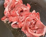 ラム肉の野菜炒め作り方1写真