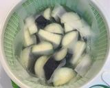 揚げずに簡単★揚げナス風みそ汁作り方1写真