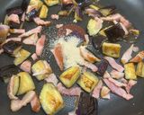 ナスとベーコンの炒め物作り方5写真