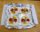 発酵ケチャップ・マヨネーズの餃子の皮ピザ作り方4写真