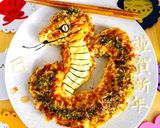 おせちも良けど干支お好み焼き巳年2025作り方7写真